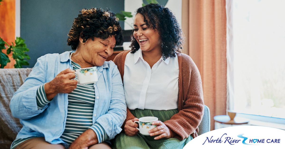 A family caregiver enjoys the benefits of respite care.